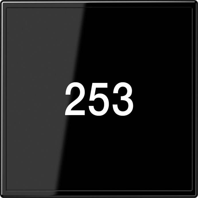 Jung Glasabdeckung LS CU KO6 TX SW