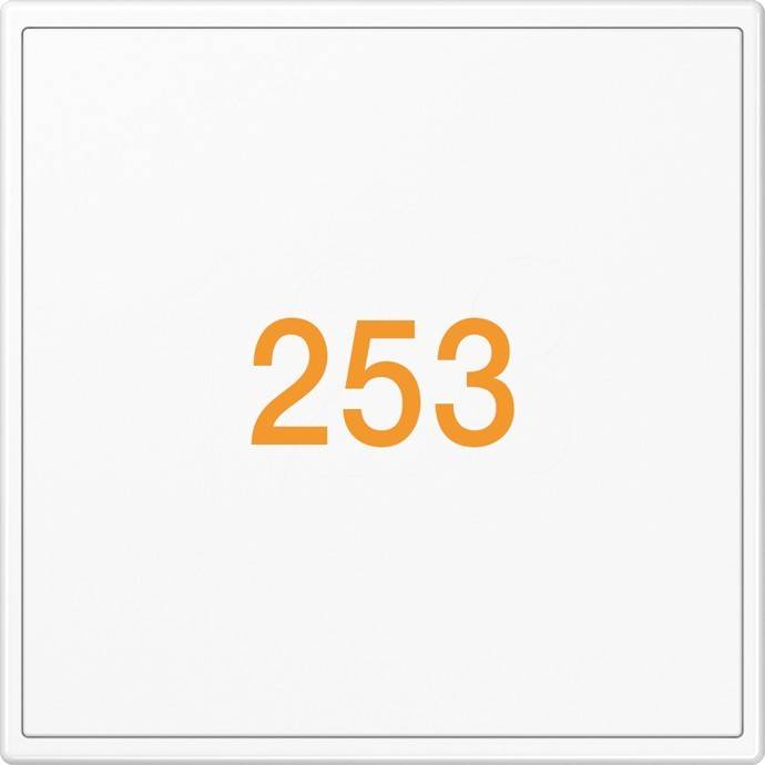 Jung Glasabdeckung LS CU KO6 TX WW