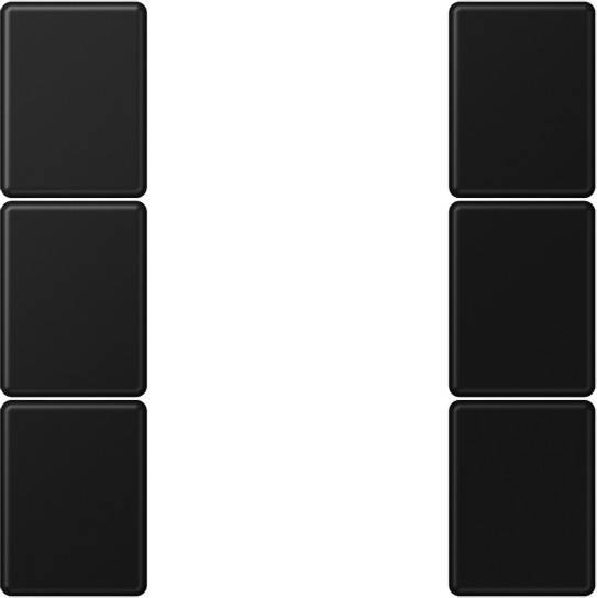 Jung Tastensatz komplett 3-fach A503TSASWM