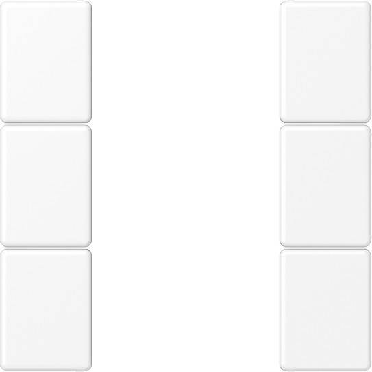 Jung Tastensatz komplett 3-fach A503TSAWWM