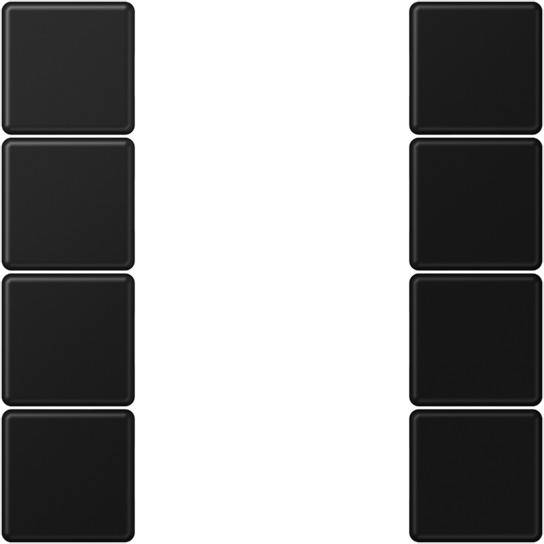 Jung Tastensatz komplett 4-fach A504TSASWM