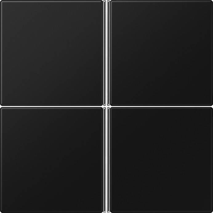 Jung Tastensatz komplett 4-fach LS404TSASWM