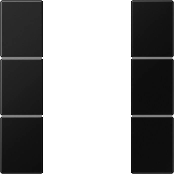 Jung Tastensatz komplett 3-fach LS503TSASWM