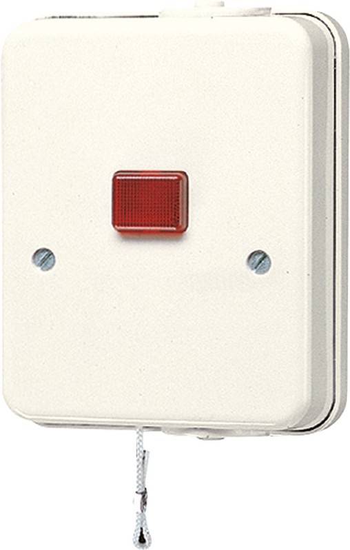 10 Stück Jung Feuchtraum-Zugschalter 102KOZW