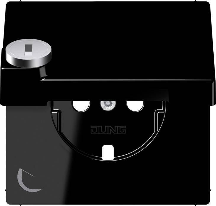 10 Stück Jung Klappdeckel LS1520KLSLPLSW