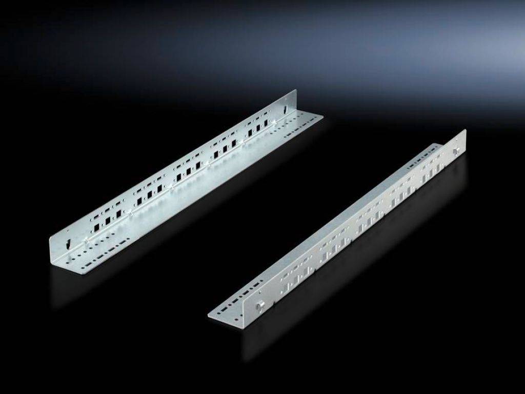 Rittal 5302.032, Rack Führungsschiene, Nickel, Galvanisiertes Stahl, 204 kg, 2U, VX IT