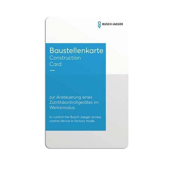 Busch-Jaeger Baustellenkarte D080CC-03