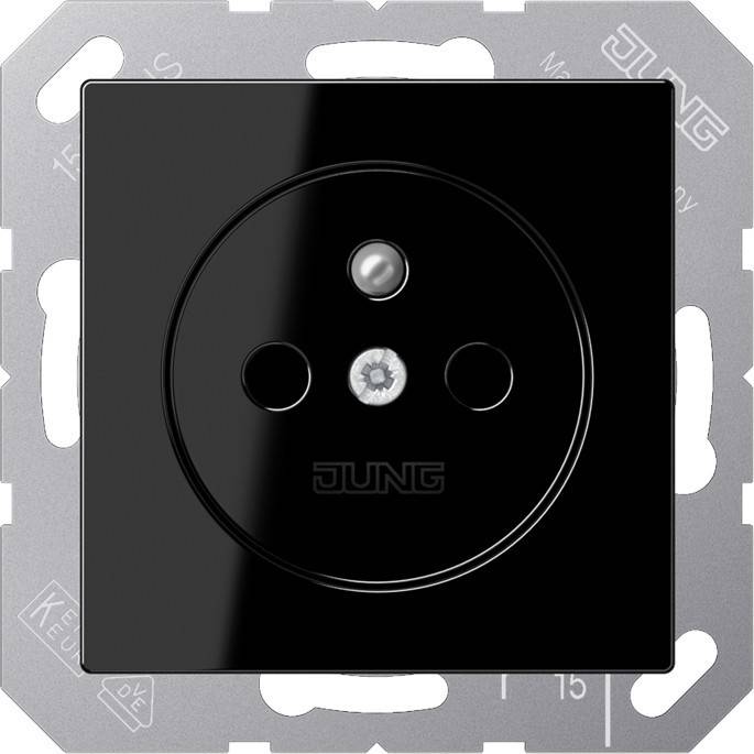 10 Stk. Jung Steckdose A 1520 FKI SW