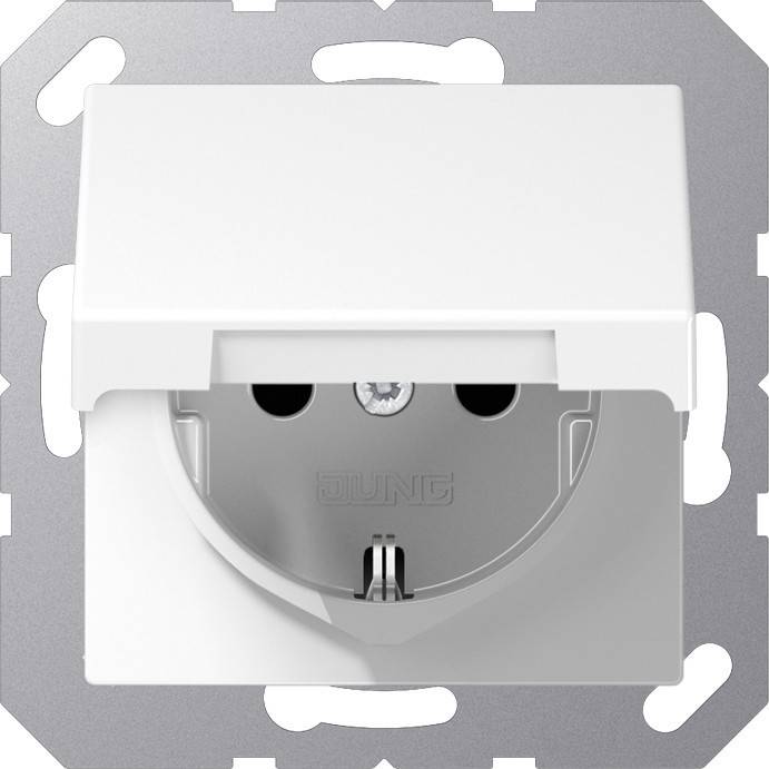 Jung SCHUKO Steckdose A 1520 NKL WW