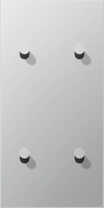 Jung Abdeckung mit Kipphebel AL 12-25 K 0