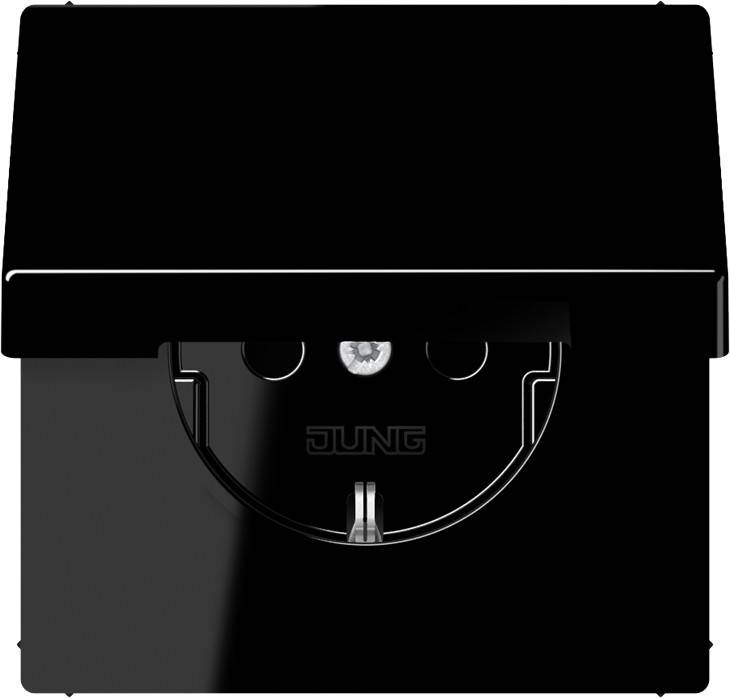 Jung SCHUKO Steckdose LS 1520 NKL SW