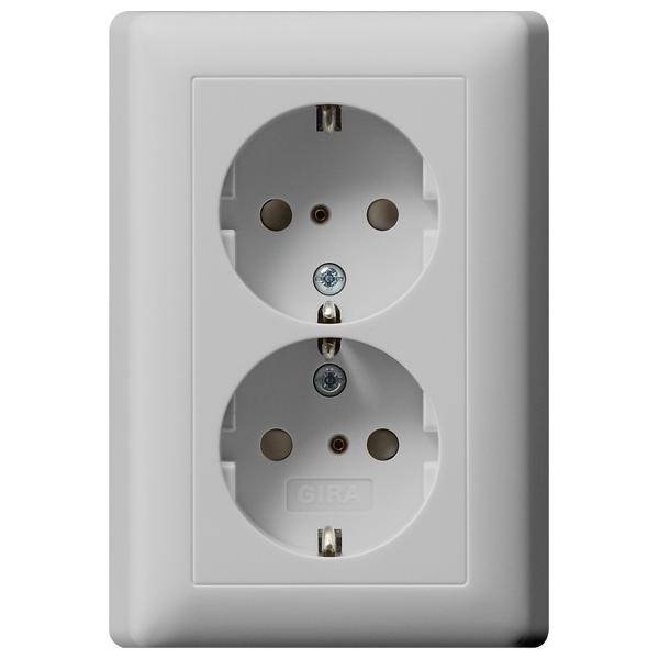 Gira SCHUKO-Steckdose 2-f. 0783015