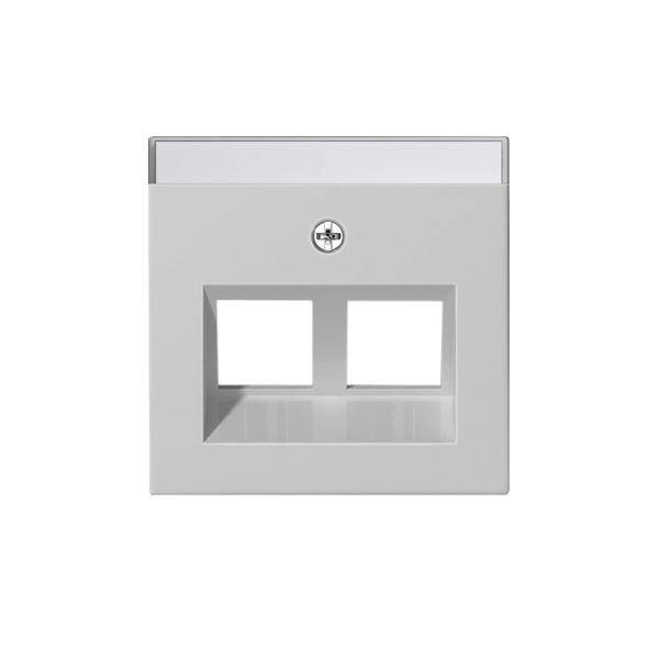 Gira Abdeckung 2-f. 2640015