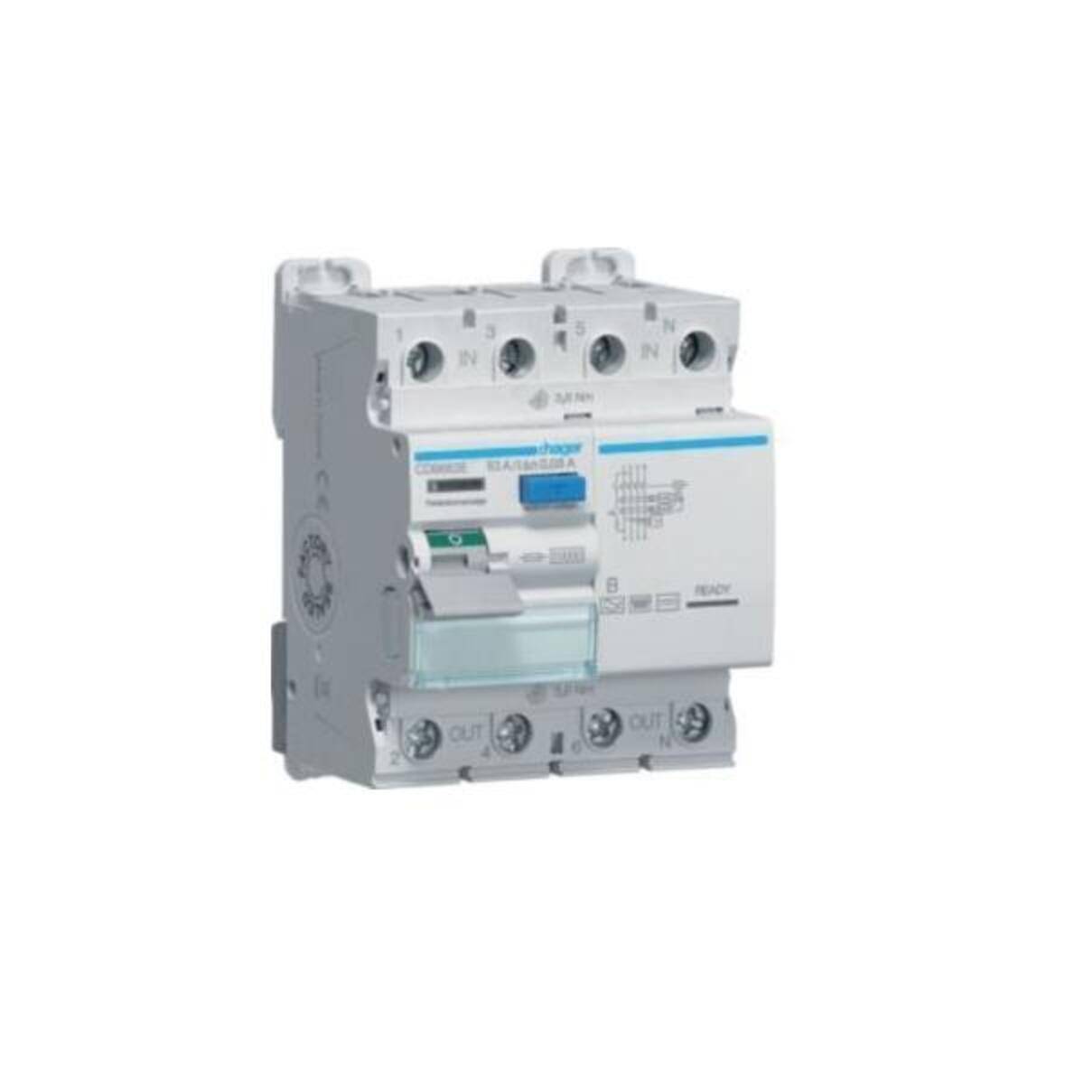 Hager Fehlerstromschutzschalter CDB663E