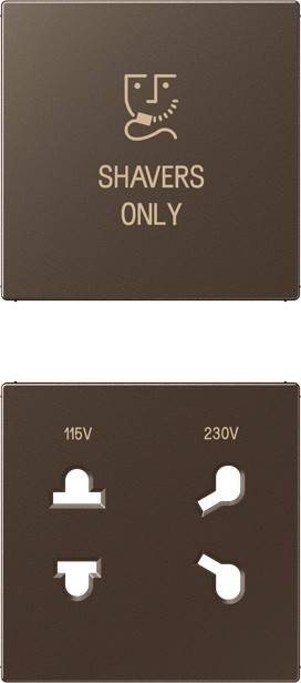 10 Stück Jung Abdeckung 2fach SO A 7522 MO PL