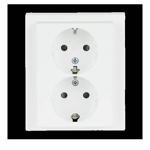 Busch-Jaeger SCHUKO-Doppelsteckdose 202 EUJB-884