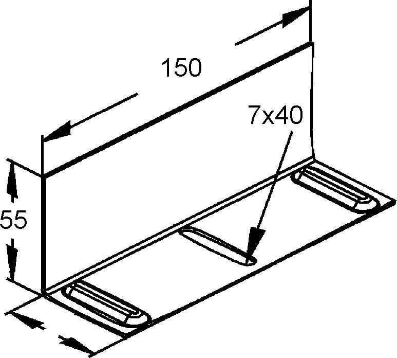 Niedax Auflagerverstärkung RAV 60