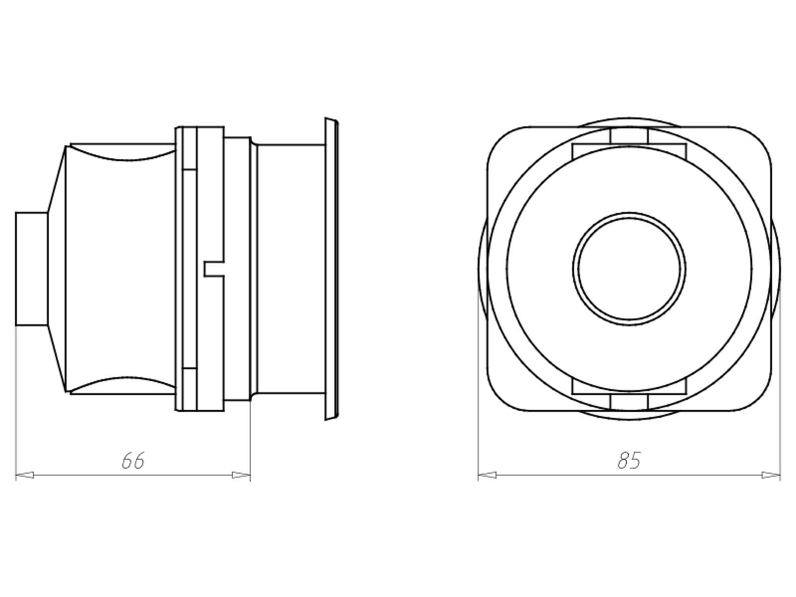 Kaiser Gerätedose 1275-40