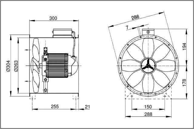 Maico Ventilator EZR 25/2 B