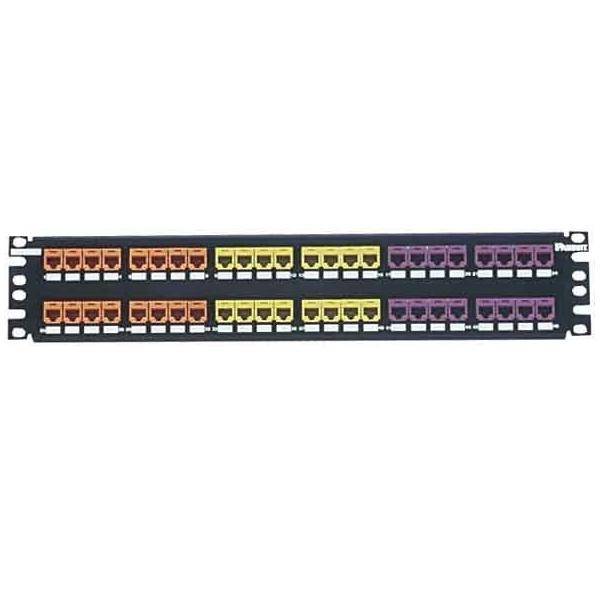 10 Stück Panduit Patch-Panel CP48BLY