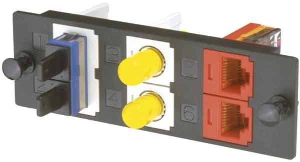 Panduit Panel f. MINI-COM Module FMP6