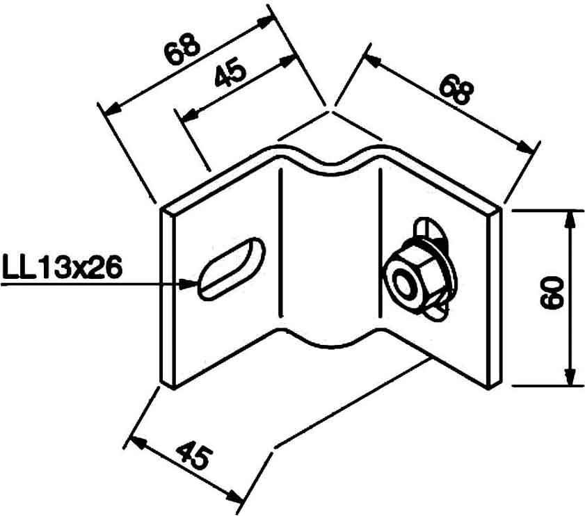 Rico Ankerkloben 16J3-B