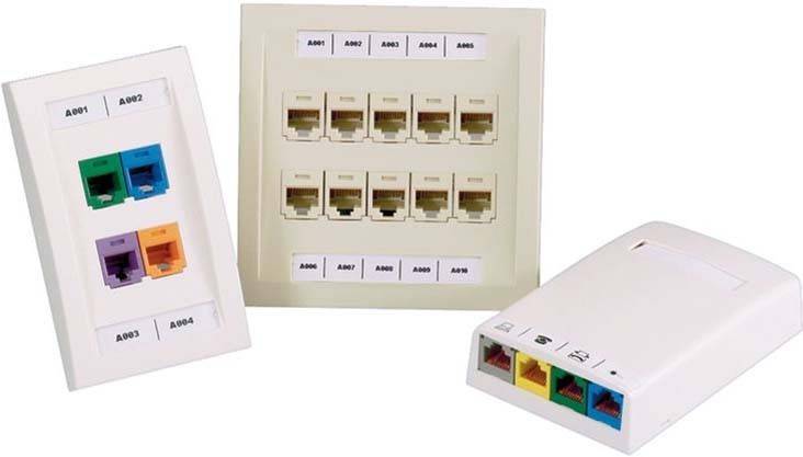 Panduit Etiketten 15.5 mm x 7.6 mm C061X030FJC