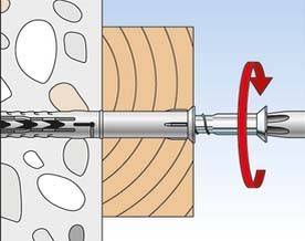 5 Stück Fischer Deutschl. Rahmendübel S10 RS 115ZK