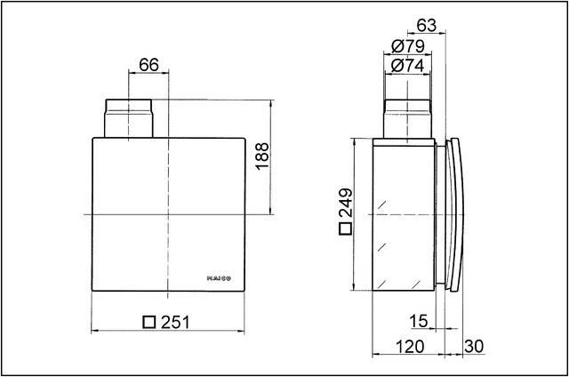 Maico Abluftsystem ER - UPB/U