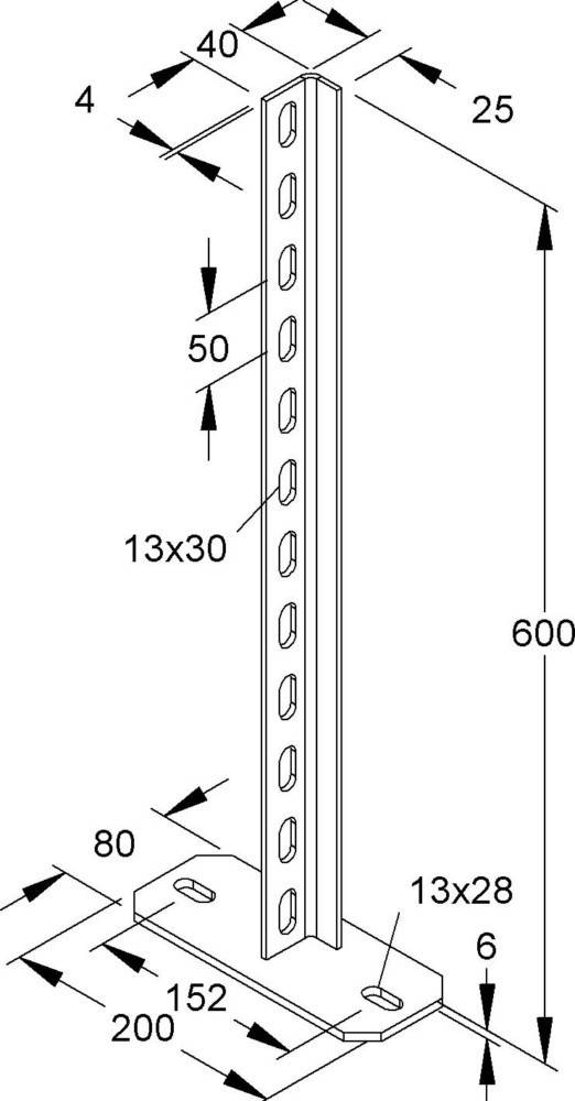 Niedax Bodenanschluß MIABK 600 F