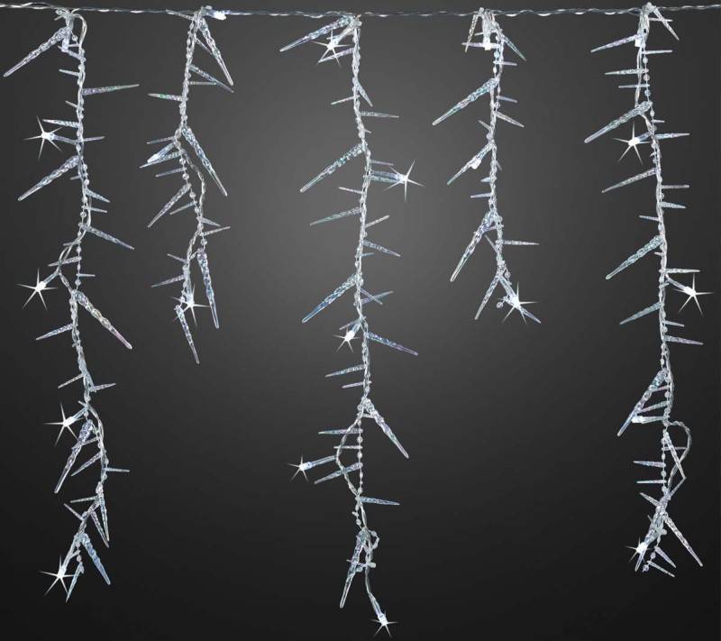 6 Stück Hellum LED-Eislichtvorhang 565140