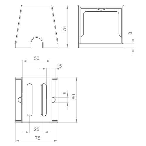 Unex Iso. Längsträger aus U23X 66075