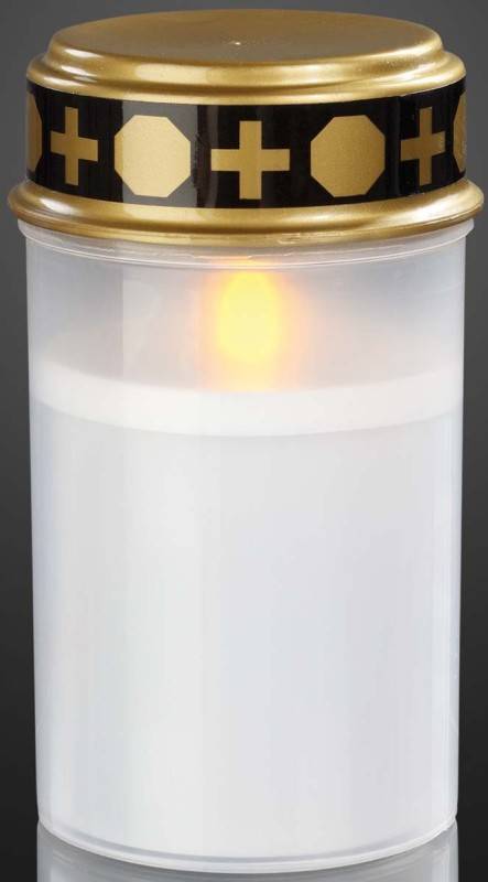 6 Stück Hellum LED-Grablicht ws 520385