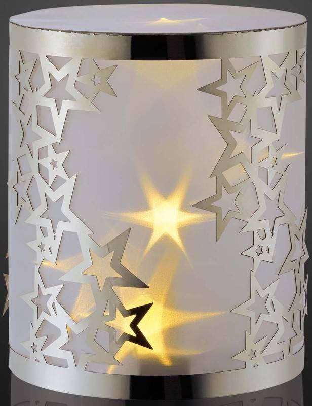6 Stück Hellum LED-Dekolicht Sterne 520514
