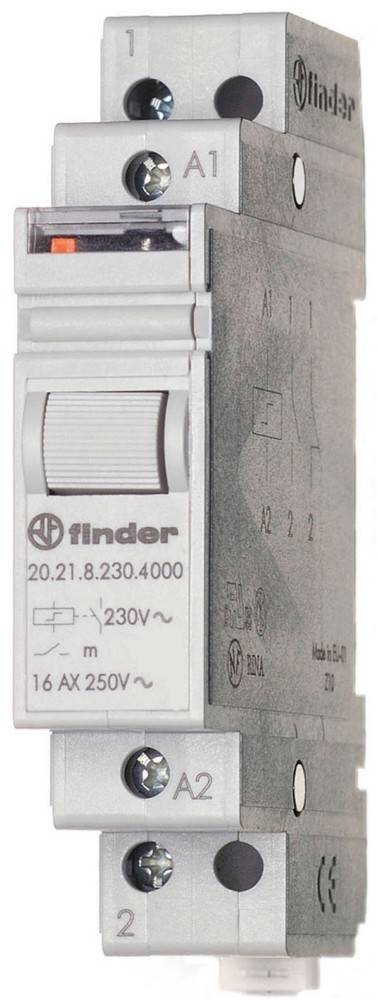 Finder Stromstoßschal.f.DIN-Schie 20.21.8.008.4000