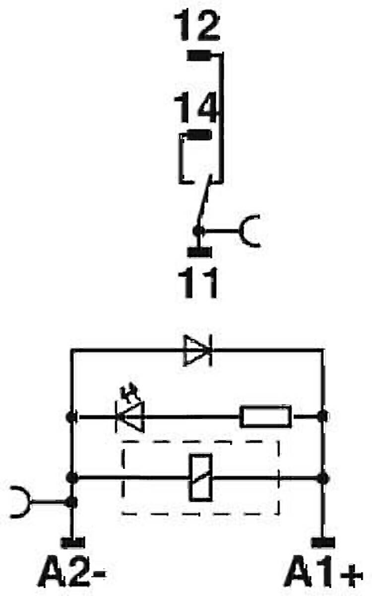 Phoenix Contact Relaissockel RIF-0-BPT/21