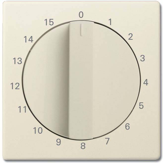 10 Stück Busch-Jaeger Zentralscheibe elf/ws 1770-82-103