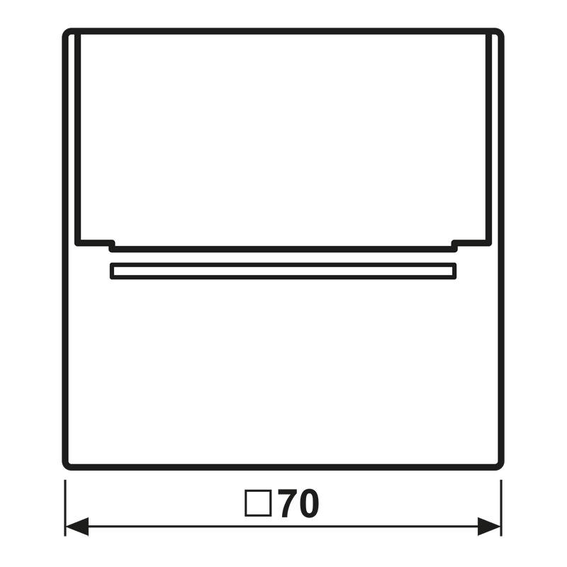Jung Hotelcard-Schalter LS CARD RFID LG