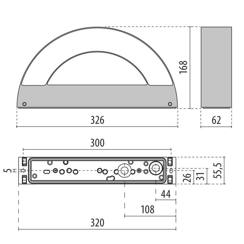 Spittler LED-Wandleuchte 3105005