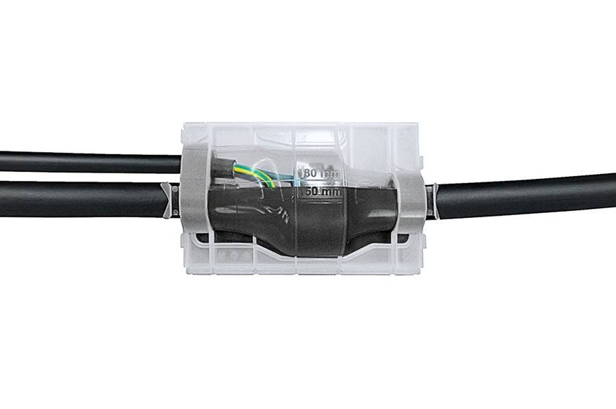 HellermannTyton Parallelabzweiggarnitur PAH-2 / SF-PUR-BK