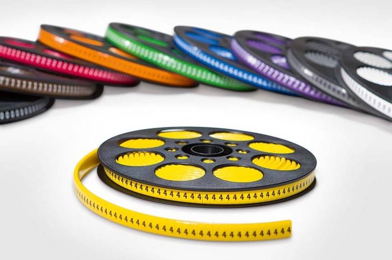 HellermannTyton Kennzeichnungstülle HODS50 + PVC YE RO