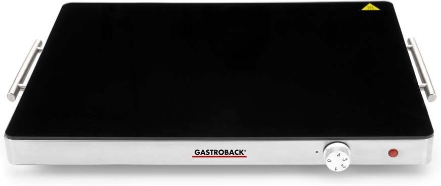 3 Stk. Gastroback Warmhalteplatte 42491 eds/sw