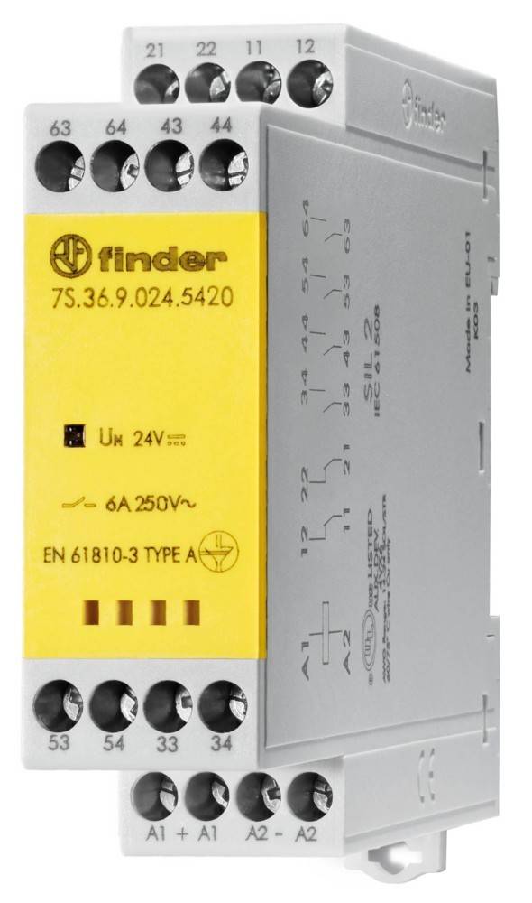 Finder Relaismodul 7S.36.9.024.5420