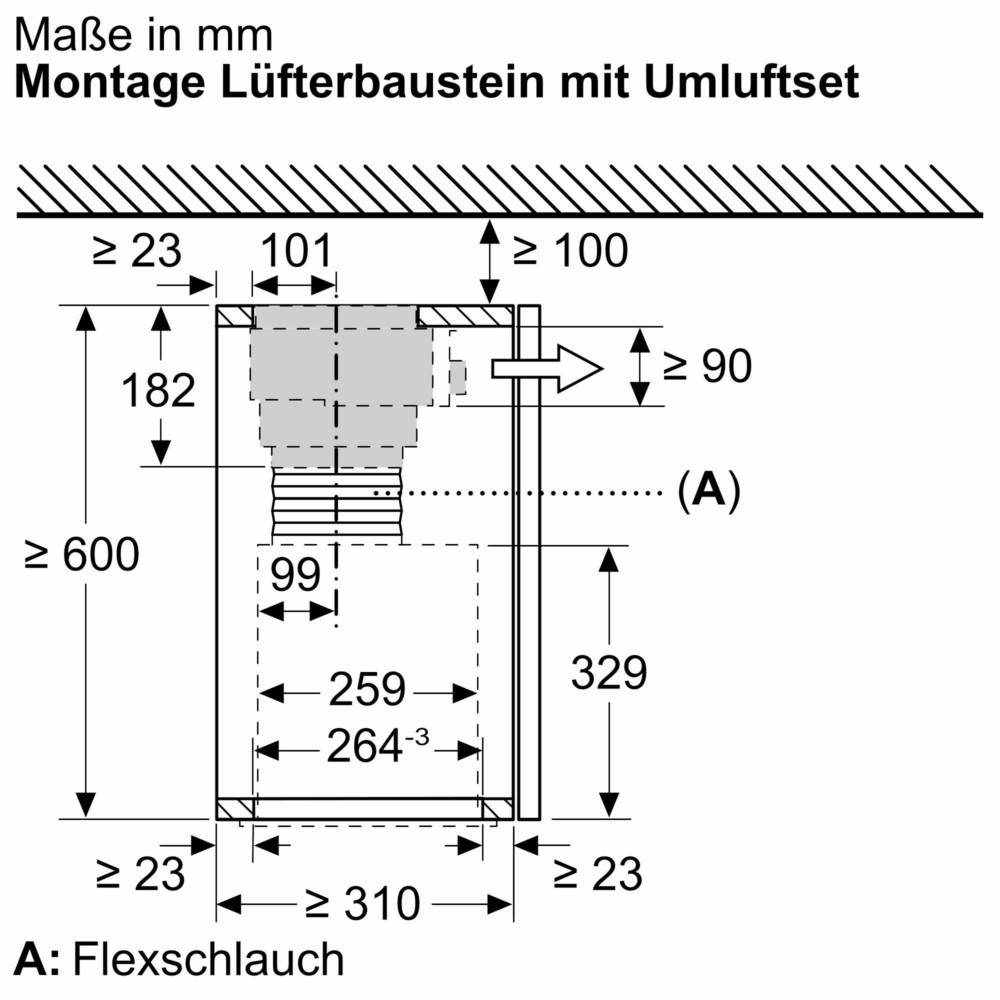 Constructa-Neff Long Life Umluftset Z51ITD1X1