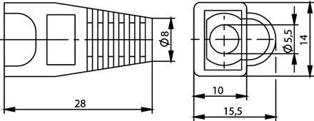 Telegärtner Knickschutztülle 100001229