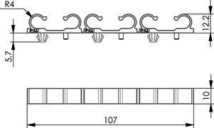 Telegärtner Kabelführungs-Set 100021336