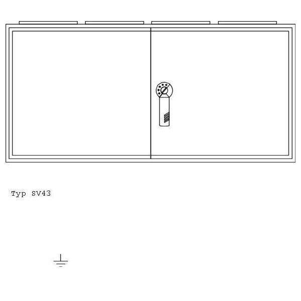 ABN Wandgehäuse SV43