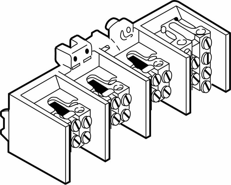 ABN Hauptleitungsklemme XHK125-2
