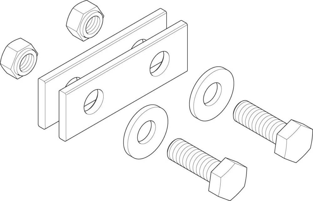 ABN Schrank-Verbindersatz XSV1313