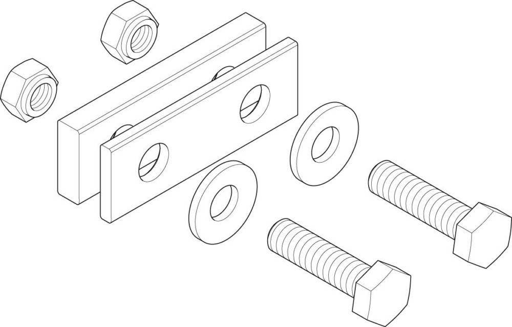 ABN Schrank-Verbindersatz XSV1413